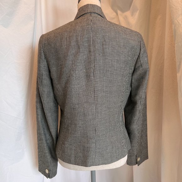 Lauren by Ralph Lauren houndstooth jacket - Picture 4 of 9